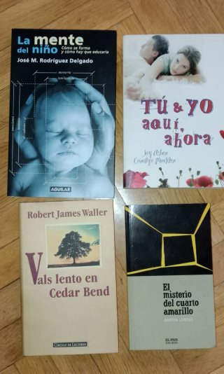 Libros variados. 3 libros 6€ o 3€ unidad