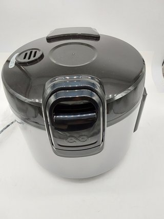 VEVOR Olla Arrocera Comercial de 45 Tazas, 9 Litros y Calentador con Olla Interior Antiadherente, Cocción Rápida y Mantenimiento