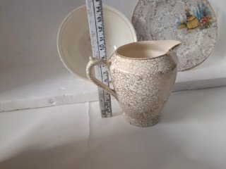 Servizio porcellana vintage tazze e zuccheriera
