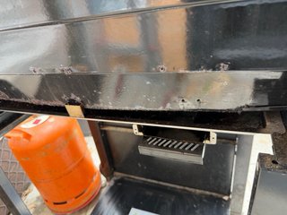 Barbacoa Gas 3 Quemadores Negra