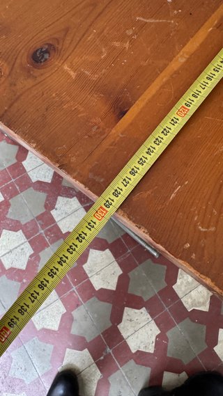 Mesa Vintage Madera y Metal Cromado