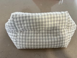 Cesta Organizador Vichy Blue Minicoton