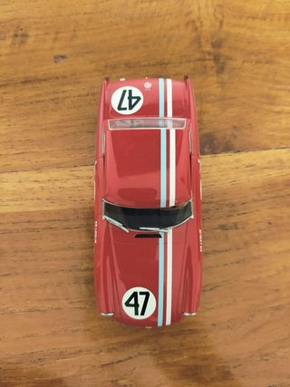 Slot scalextric 1/32 MGB 1964 Sebring número 47