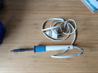 Soldador de estaño con cable