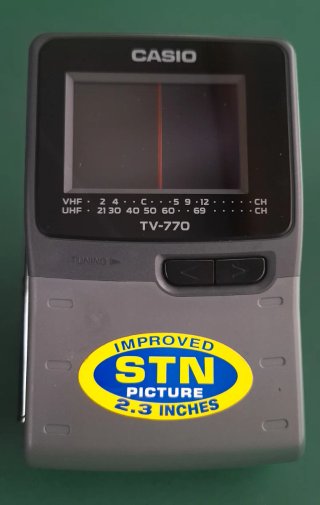 TELEVISORES PORTÁTILES CASIO TV-770