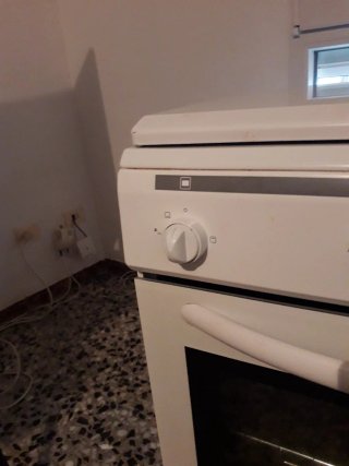 Cocina/Horno Gas Butano Blanca