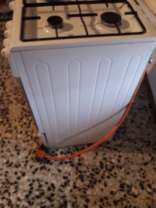 Cocina/Horno Gas Butano Blanca