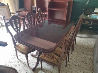 Mueble de comedor/salón de madera