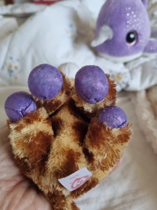 Peluche Ty Beanie Giraffa serie 2015 Safari