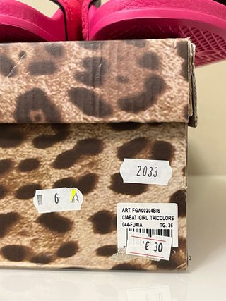 Ciabatte 4guivness fucsia taglia 36