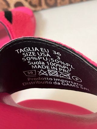 Ciabatte 4guivness fucsia taglia 36