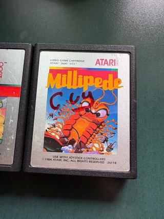 Centipede y Millipede Atari 2600