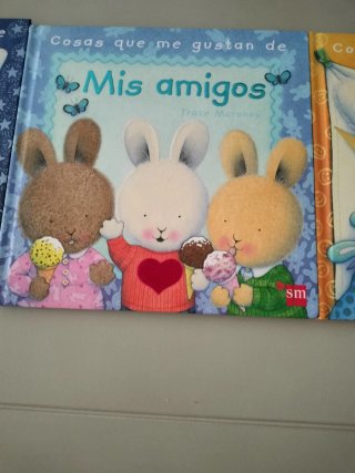 Pack de 4 Libros Infantiles "Cosas que me gustan"