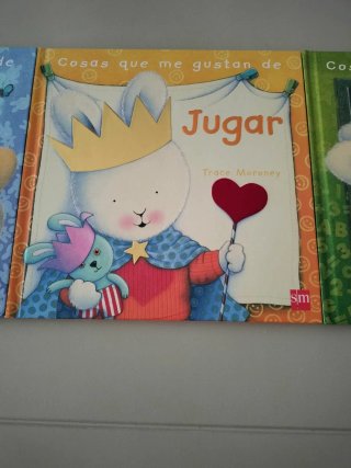 Pack de 4 Libros Infantiles "Cosas que me gustan"