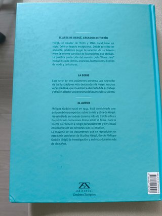 Tintin. El arte de Hergé. Descatalogado. Colecc.