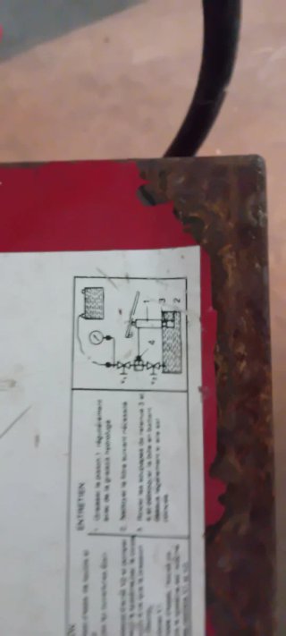 Vendo maquina para mira presión de agua