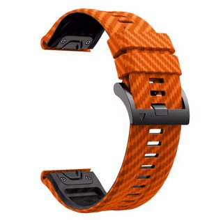 Correa Garmin 8 51mm Naranja/Negra