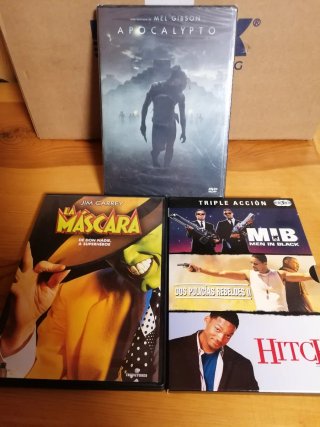 Lote 6 Películas DVD (Acción, Comedia, Drama)
