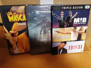 Lote 6 Películas DVD (Acción, Comedia, Drama)