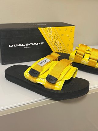 Ciabatte Dualscape Giallo Nero Taglia 39/40