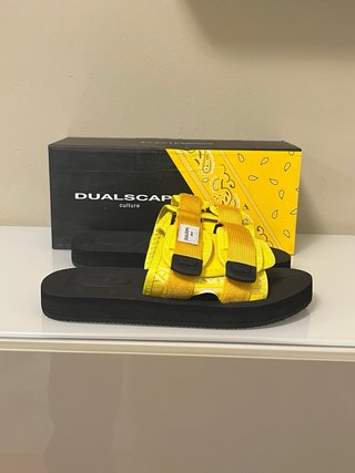 Ciabatte Dualscape Giallo Nero Taglia 39/40