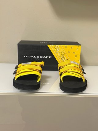 Ciabatte Dualscape Giallo Nero Taglia 39/40