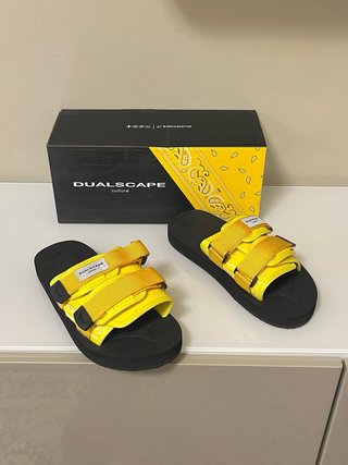 Ciabatte Dualscape Giallo Nero Taglia 39/40