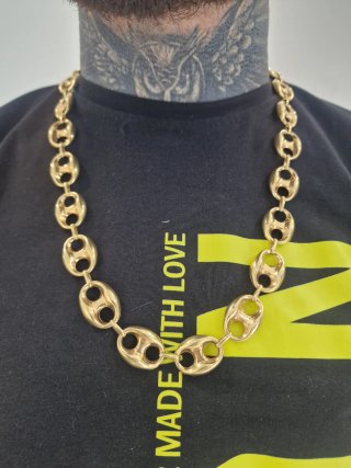 Cadena Calabrote Oro 18kt 18mm