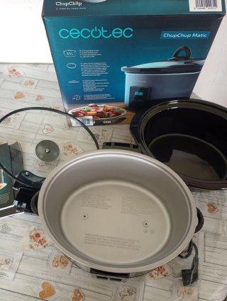 Olla Cocción Lenta Cecotec ChupChup Matic 5.5L