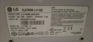 Monitor LG Flatron