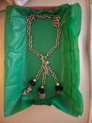 Collar Uno de 50 artesanal plata eslabones