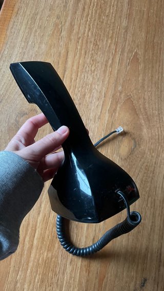 Teléfono Vintage Negro