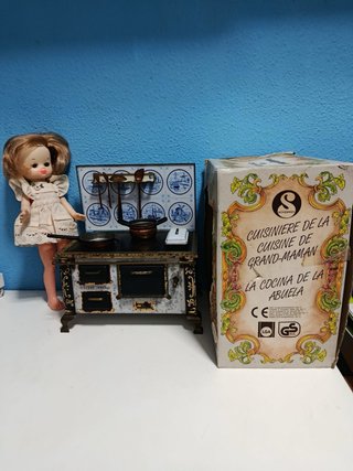Cocina de Juguete Hojalata Vintage