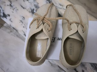 Zapatos de esparto para niño. Talla 29