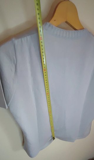 Jersey de punto gris vintage talla L