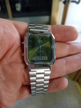 CASIO VINTAGE AQ-230A-3A/ NEW VERSION/OFERTA flash