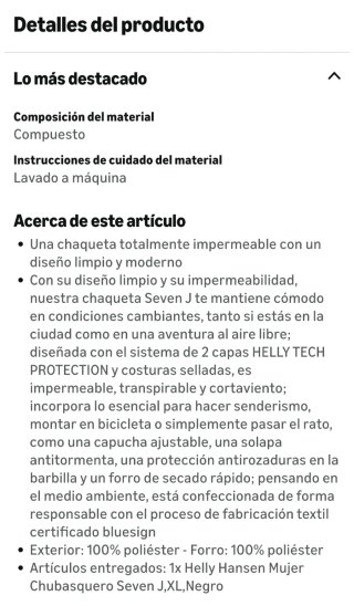 Chaqueta impermeable Helly Hansen mujer