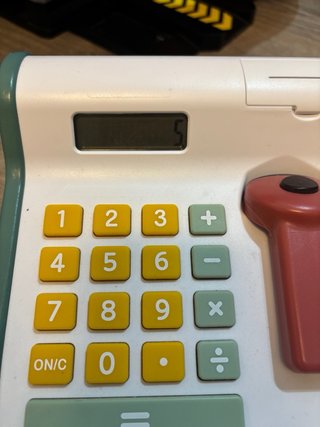 Caja registradora de juguete