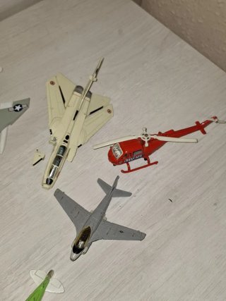 Lote 9 Aviones Juguete Varios