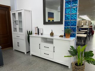 OFERTAZA!! Nuevo conjunto de aparador+vitrina!!
