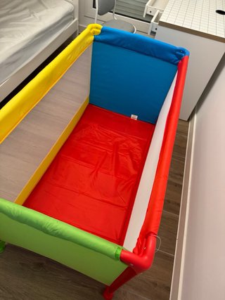 Parque cuna infantil multicolor