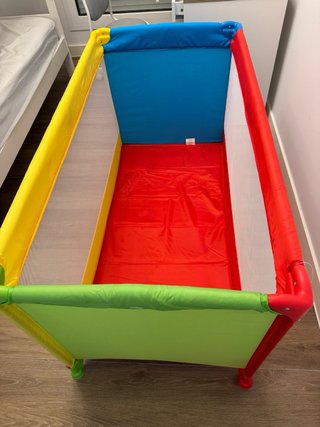 Parque cuna infantil multicolor