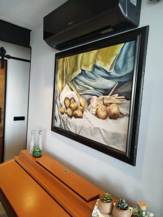 Cuadro al óleo Bodegón