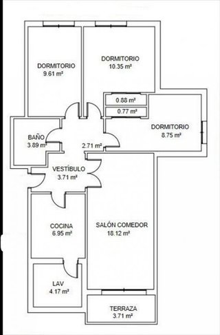 Piso en venta en Churriana en Málaga