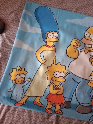 Funda Cojín Los Simpson