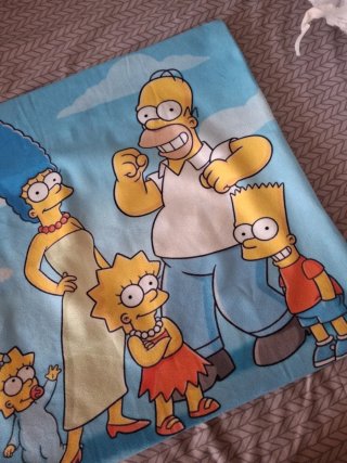 Funda Cojín Los Simpson