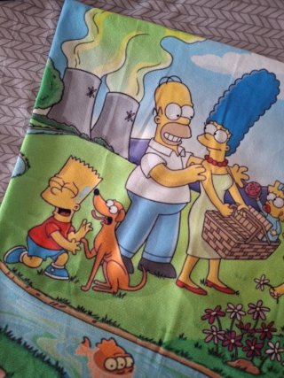 Funda Cojín Los Simpson