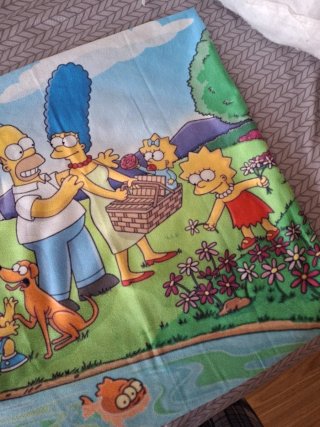 Funda Cojín Los Simpson
