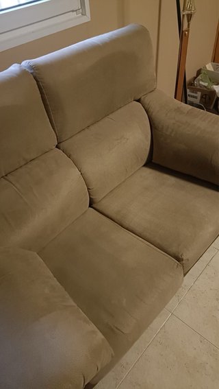 Sofá 2 y 3 plazas tela beige