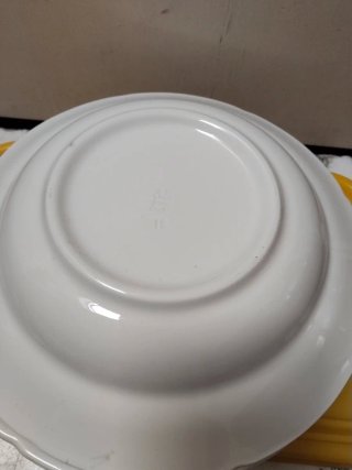 6 Platos Hondos Porcelana Blancos